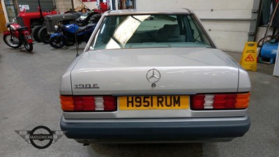 Lot 690 - 1990 MERCEDES 190E AUTO