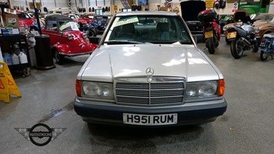 Lot 690 - 1990 MERCEDES 190E AUTO