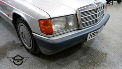 Lot 690 - 1990 MERCEDES 190E AUTO