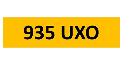 Lot 100-4 - REGISTRATION ON RETENTION - 935 UXO