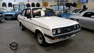 Lot 214 - 1980 FORD MK2 ESCORT RS2000 BASE MODEL