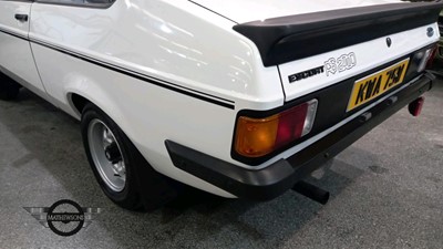 Lot 214 - 1980 FORD MK2 ESCORT RS2000 BASE MODEL