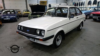 Lot 214 - 1980 FORD MK2 ESCORT RS2000 BASE MODEL