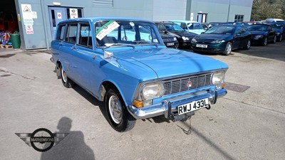 Lot 297 - 1972 MOSKVICH 427 ESTATE