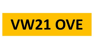 Lot 5-5 - REGISTRATION ON RETENTION - VW21 OVE