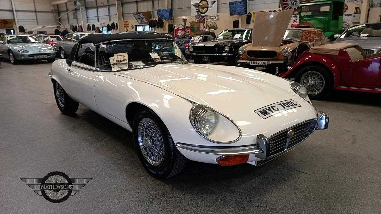 Lot 485 - 1972 JAGUAR E-TYPE SERIES 3 AUTOMATIC