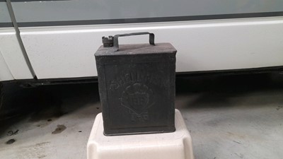 Lot 327 - SHELL MEX PETROL CAN BLACK