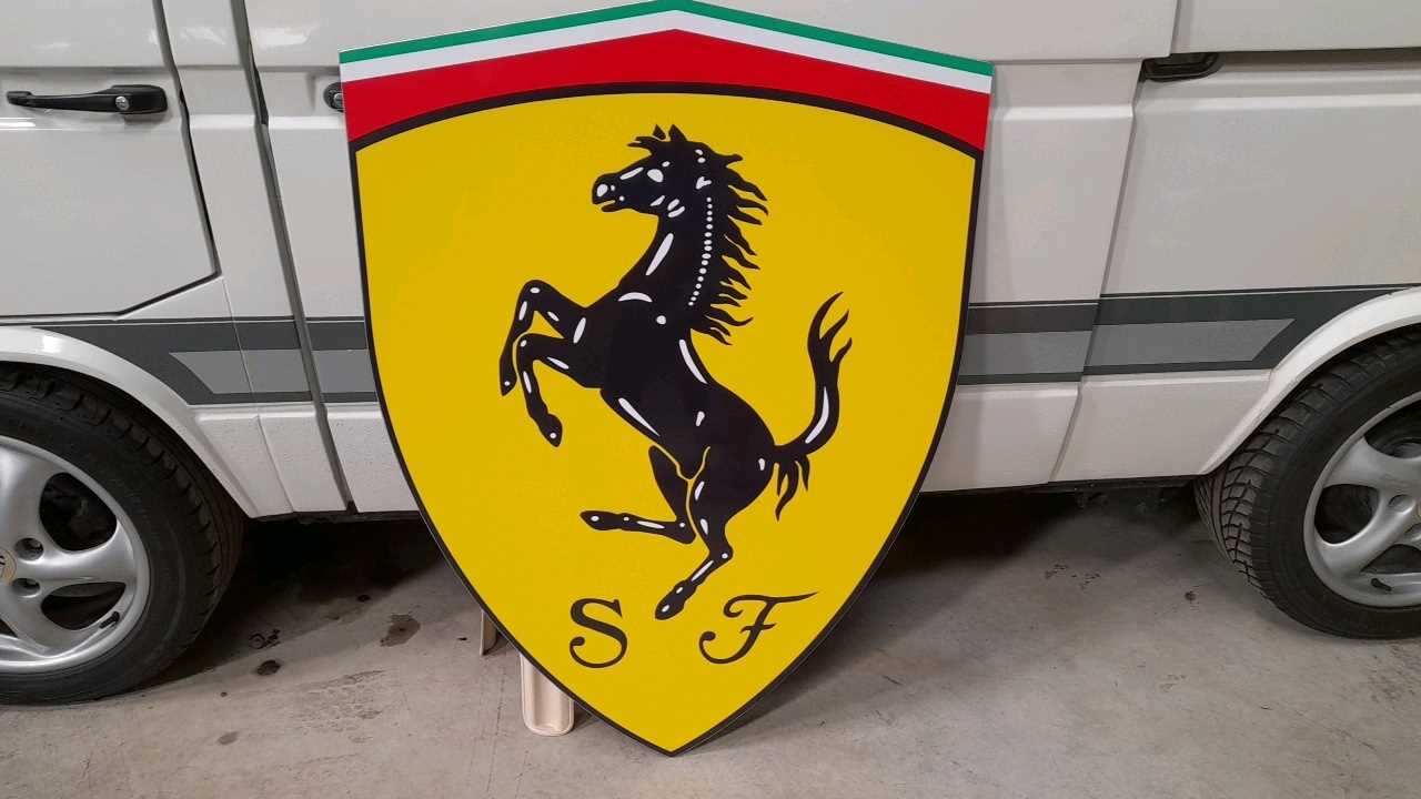 Lot 335 - FERRARI SHIELD SIGN