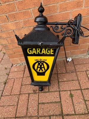 Lot 93 - HANGING AA GARAGE LAMP