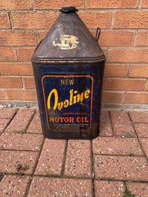 Lot 247 - OVOLINE MOTOR OIL CAN