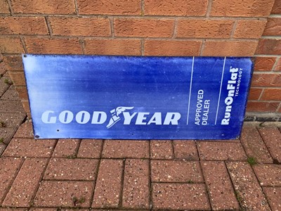 Lot 319 - GOODYEAR  APPROVED DEALER SIGN