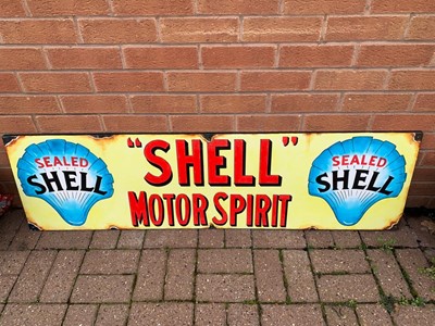 Lot 423 - SHELL MOTOR SPIRIT SIGN ON BOARD