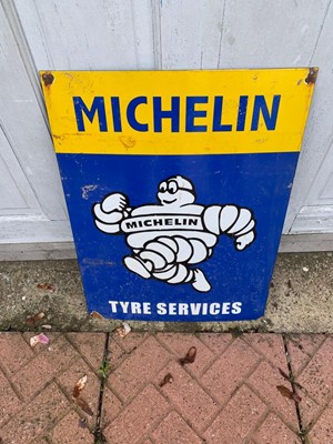 Lot 503 - MICHELIN TYRE ENAMEL SIGN