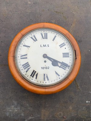 Lot 547 - L M S RAILWAY CLOCK FUSSER MOVEMENT