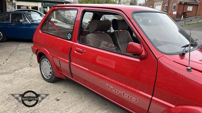 Lot 712 - 1988 MG METRO TURBO