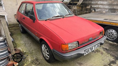 Lot 719 - 1986 FORD FIESTA GHIA