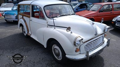 Lot 724 - 1971 MORRIS MINOR 1000