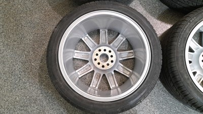 Lot 619 - 4X VW/AUDI ALLOY WHEELS & TYRES REFURBISHED