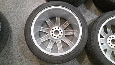 Lot 619 - 4X VW/AUDI ALLOY WHEELS & TYRES REFURBISHED