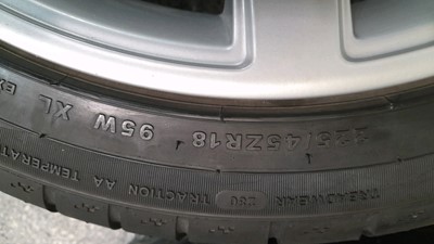 Lot 619 - 4X VW/AUDI ALLOY WHEELS & TYRES REFURBISHED