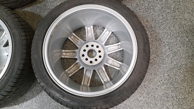 Lot 619 - 4X VW/AUDI ALLOY WHEELS & TYRES REFURBISHED