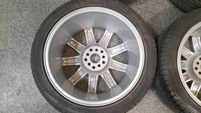 Lot 619 - 4X VW/AUDI ALLOY WHEELS & TYRES REFURBISHED