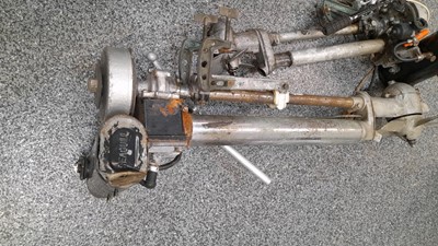Lot 300 - 3 X VINTAGE OUTBOARD ENGINES 9 2X STAMPED SEAGULL 1X BRITISH MOTOR BOAT MFG CO LTD )