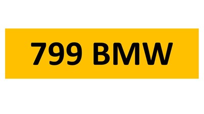 Lot 20-5 - REGISTRATION ON RETENTION - 799 BMW