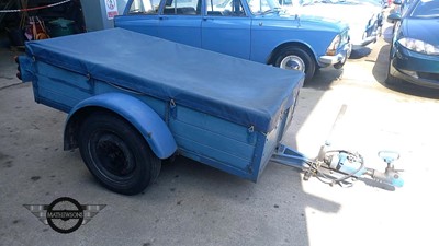 Lot 584 - RICE 2 WHEEL TRAILER