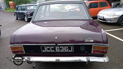 Lot 533 - 1970 FORD CORTINA