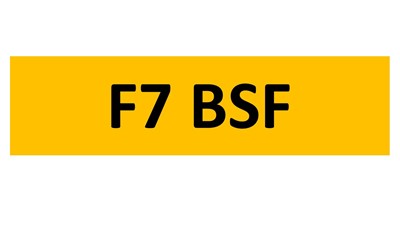 Lot 41-5 - REGISTRATION ON RETENTION - F7 BSF