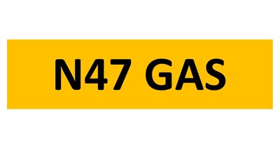 Lot 43-5 - REGISTRATION ON RETENTION - N47 GAS