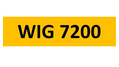 Lot 61-5 - REGISTRATION ON RETENTION - WIG 7200