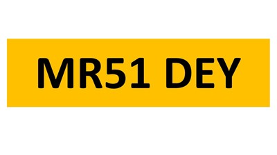 Lot 49-5 - REGISTRATION ON RETENTION - MR51 DEY