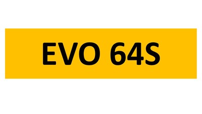 Lot 51-5 - REGISTRATION ON RETENTION - EVO 64S