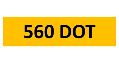 Lot 6-6 - REGISTRATION ON RETENTION - 560 DOT