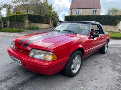 Lot 88 - 1992 FORD MUSTANG 5.0GT CONVERTIBLE