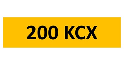 Lot 22-6 - REGISTRATION ON RETENTION - 200 KCX