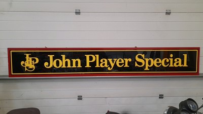 Lot 355 - LARGE JOHN PLAYER SPECIAL PLASTIC SIGN