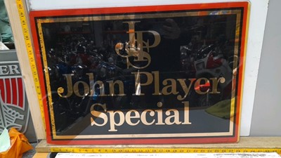 Lot 359 - JOHN PLAYER SPECIAL SQUARE PLASTIC  SIGN