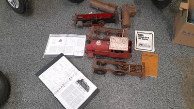 Lot 407 - 2 X PEDDLE BIKE ENGINES 1 X BRAND NEW/ VARIOUS STEAM ENGINES