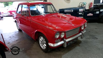 Lot 505 - 1962 TRIUMPH VITESSE