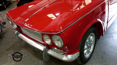 Lot 505 - 1962 TRIUMPH VITESSE