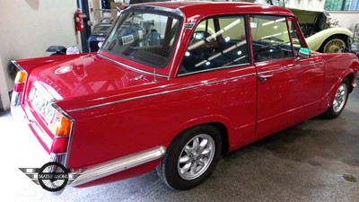 Lot 505 - 1962 TRIUMPH VITESSE