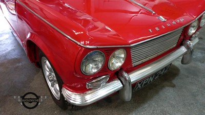 Lot 505 - 1962 TRIUMPH VITESSE