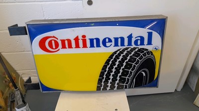 Lot 515 - CONTINENTAL DOUBLE SIDED LIGHT UP SIGN