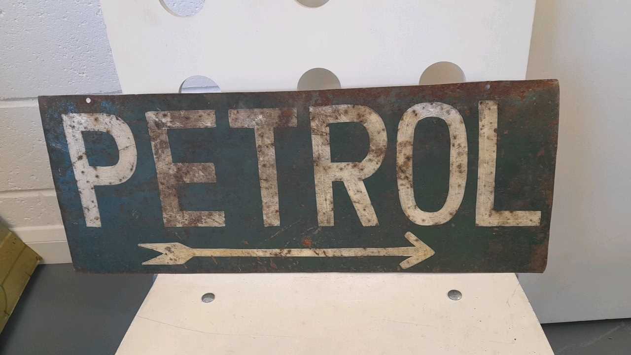 Lot 675 - PETROL SIGN