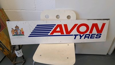 Lot 603 - AVON TYRES SIGN