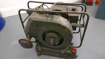 Lot 599 - ARMY GENERATOR