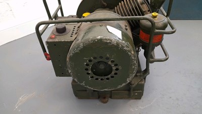 Lot 599 - ARMY GENERATOR